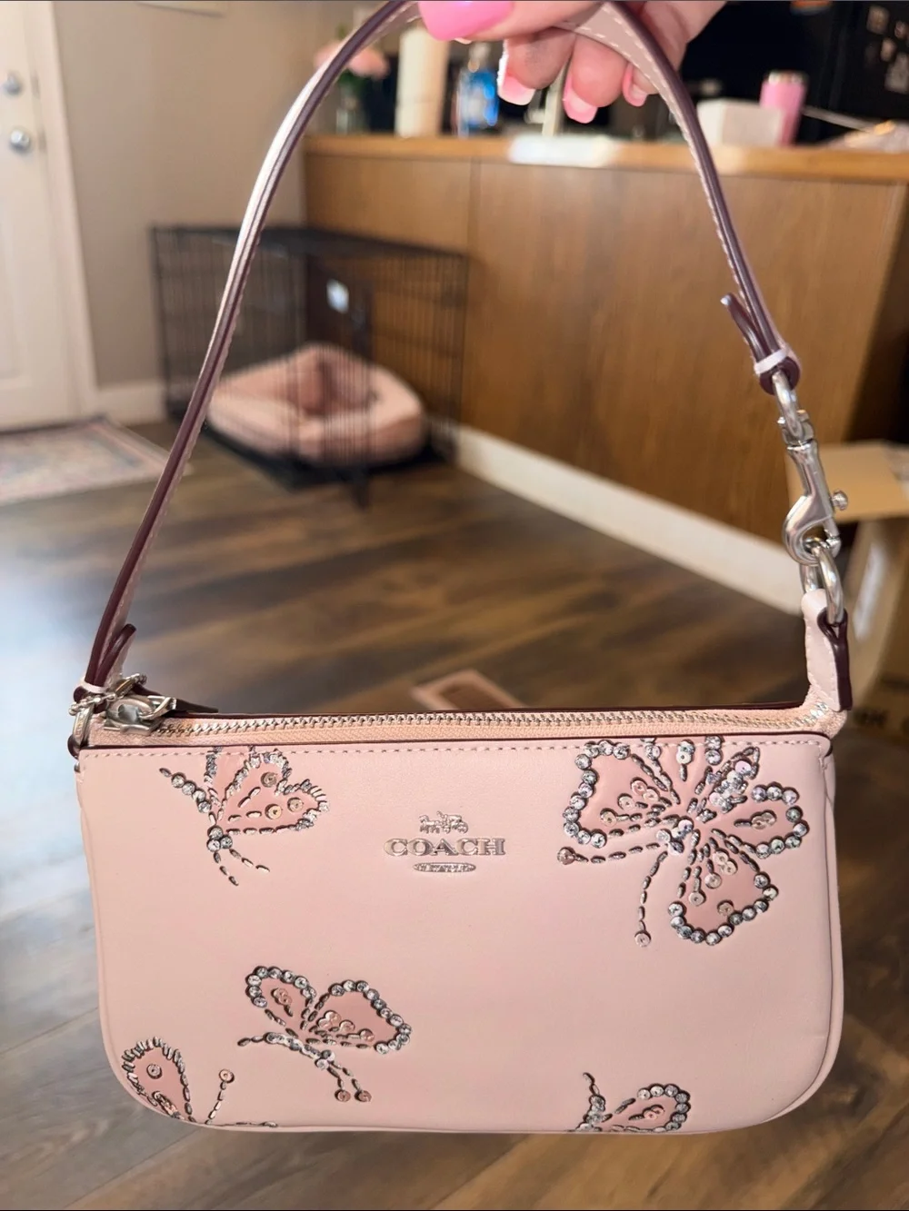 Coach Nolita 19 butterfly print